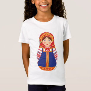 Russisch Matryoshka Girls T-shirt