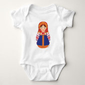 Russisch Matryoshka Romper (Voorkant)