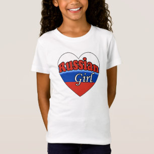Russisch meisje t-shirt