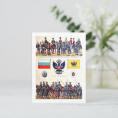 Russisch militair briefkaart (Staand voorkant)