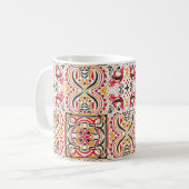 Russisch model boho chic koffiemok (Voorkant links)