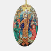 Russisch mozaïekpictogram keramisch ornament (Rechts)