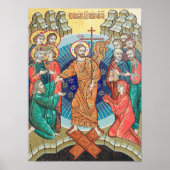 Russisch mozaïekpictogram poster (Voorkant)