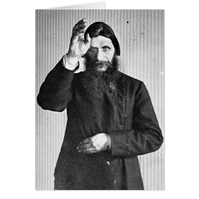 Russisch Mystic Grigori Yefimovich Rasputin (Voorkant)