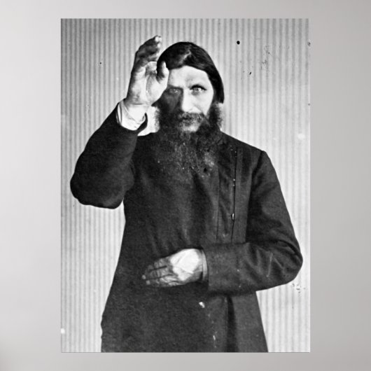 Russisch Mystic Grigori Yefimovich Rasputin Poster (Voorkant)