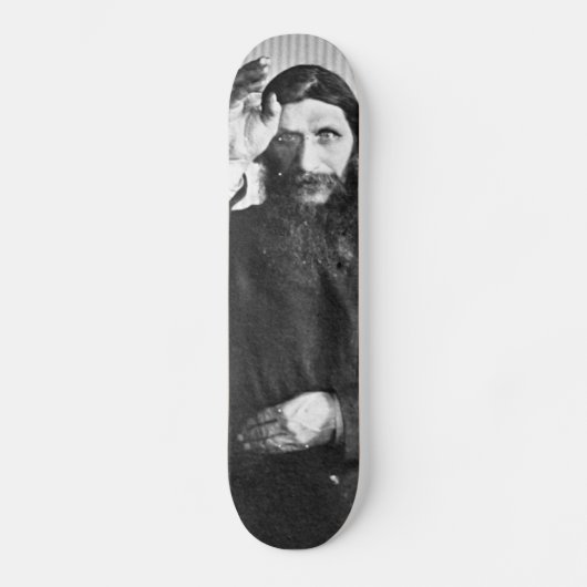 Russisch Mystic Grigori Yefimovich Rasputin Skateboard (Voorkant)