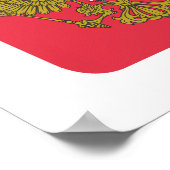 Russisch nationaal embleem poster (Hoek)
