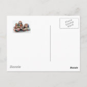 Russisch Nesting Doll Briefkaart (Achterkant)