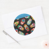 Russisch Nesting Dolls Stickers (Envelop)