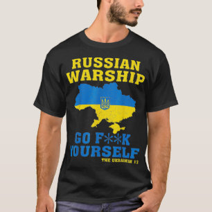 Russisch oorlogsschip gaat naar jezelf1 t-shirt