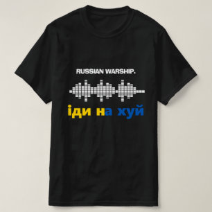 Russisch oorlogsschip gaat uzelf in, stop de oorlo t-shirt
