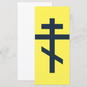 Russisch-orthodox kruis (Voorkant / Achterkant)