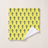 Russisch-orthodox kruis bad handdoek (Wasdoekje)