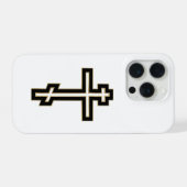 Russisch-orthodox kruis iPhone hoesje (Achterkant horizontaal)