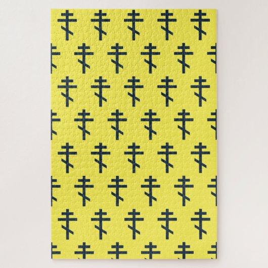 Russisch-orthodox kruis legpuzzel (Verticaal)