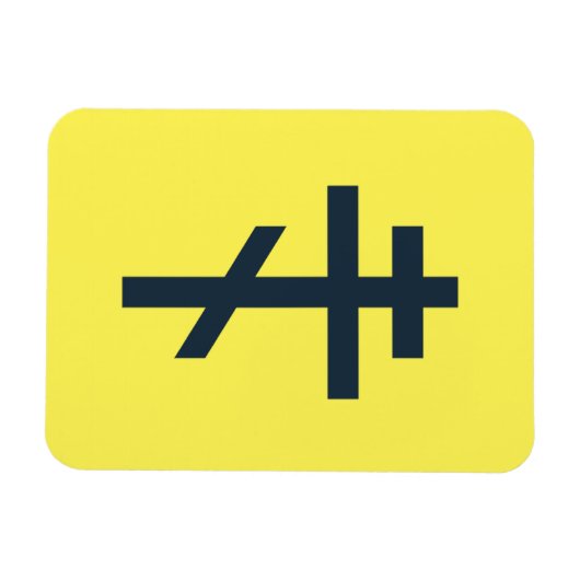 Russisch-orthodox kruis magneet (Horizontaal)