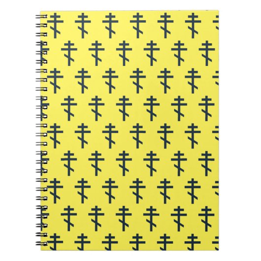 Russisch-orthodox kruis notitieboek (Voorkant)