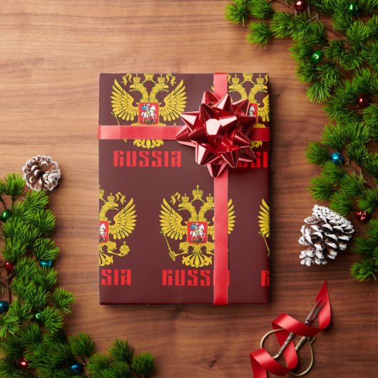 Russisch-orthodoxe Eagle Flag Cadeaupapier (Feestdagen Geschenken)