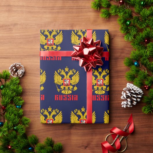 Russisch-orthodoxe Eagle Flag Cadeaupapier (Feestdagen Geschenken)