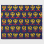 Russisch-orthodoxe Eagle Flag Cadeaupapier (Vlak)