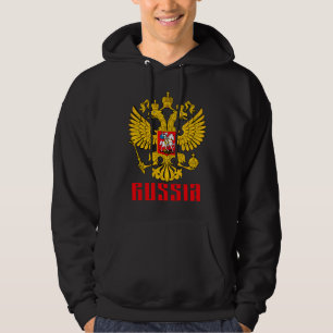 Russisch-orthodoxe Eagle Flag Hoodie