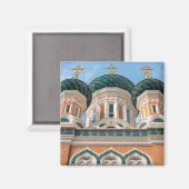 Russisch-orthodoxe kathedraal in Nice Magneet (Voorkant / Achterkant)