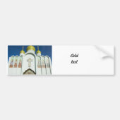 Russisch-orthodoxe kerk bumpersticker (Voorkant)