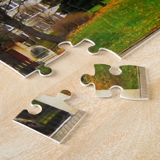 Russisch-orthodoxe kerk Dresden Duitsland. Legpuzzel (Zijkant)