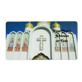 Russisch-orthodoxe kerk etiket (Voorkant)