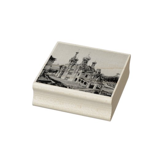 Russisch-Orthodoxe Kerk in Moskou Rubberstempel (Stempel)