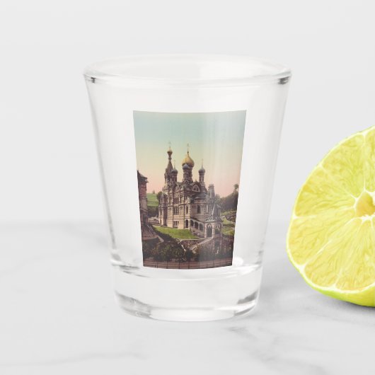 Russisch-Orthodoxe Kerk in Moskou Shot Glas (Voorkant)