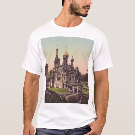Russisch-Orthodoxe Kerk in Moskou T-shirt (Voorkant)