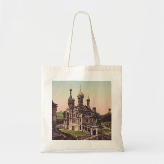 Russisch-orthodoxe Kerk in Moskou Tote Bag (Voorkant)