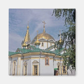 Russisch-orthodoxe kerk in Rusland Magneet (Voorkant)