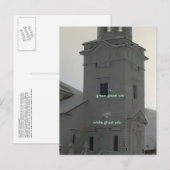 Russisch-orthodoxe kerk met Ghost Orbs Aankondigingskaart (Voorkant / Achterkant)