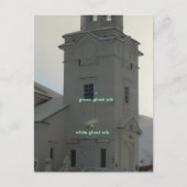 Russisch-orthodoxe kerk met Ghost Orbs Aankondigingskaart (Voorkant)