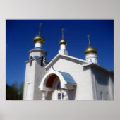 Russisch-orthodoxe kerk poster (Voorkant)