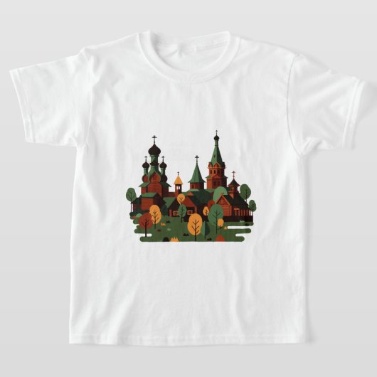 Russisch-orthodoxe Kerk T-shirt (Laagn)