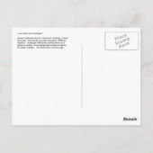 Russisch-orthodoxe kerk, winterzonsopgang briefkaart (Achterkant)