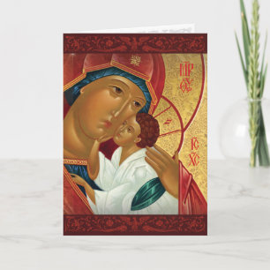 Russisch-Orthodoxe Kerst Kaart - Golden Light