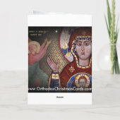 Russisch-orthodoxe kerstkaart met nationaliteitspi feestdagen kaart (Achterkant)
