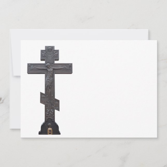 Russisch orthodoxe kruis (Voorkant)