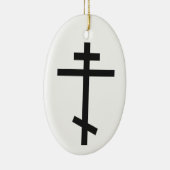 Russisch-orthodoxe kruis keramisch ornament (Rechts)