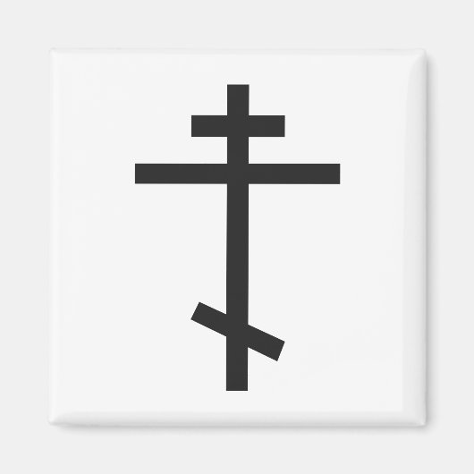 Russisch-orthodoxe kruis magneet (Voorkant)
