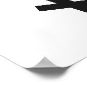 Russisch-orthodoxe kruis poster (Hoek)