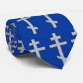 Russisch-orthodoxe kruis stropdas (Opgerold)