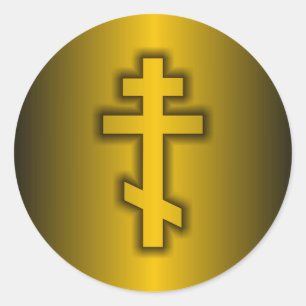 Russisch-orthodoxe Ronde Sticker