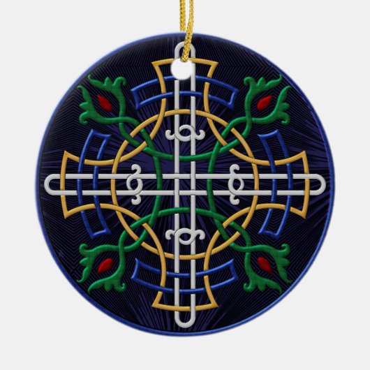 Russisch orthodoxe symbool - Gepersonaliseerd Keramisch Ornament (Voorkant)