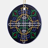 Russisch orthodoxe symbool - Gepersonaliseerd Keramisch Ornament (Links)