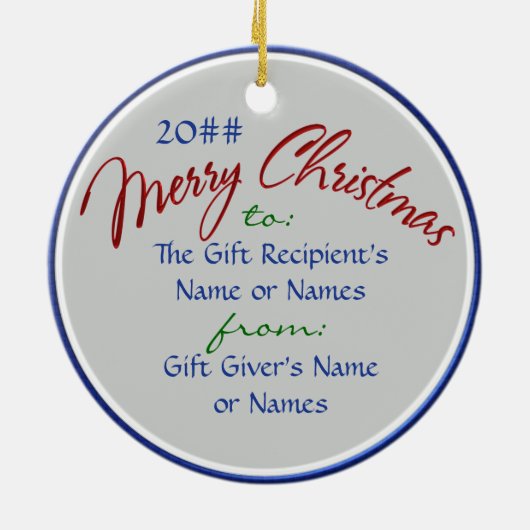 Russisch orthodoxe symbool - Gepersonaliseerd Keramisch Ornament (Achterkant)